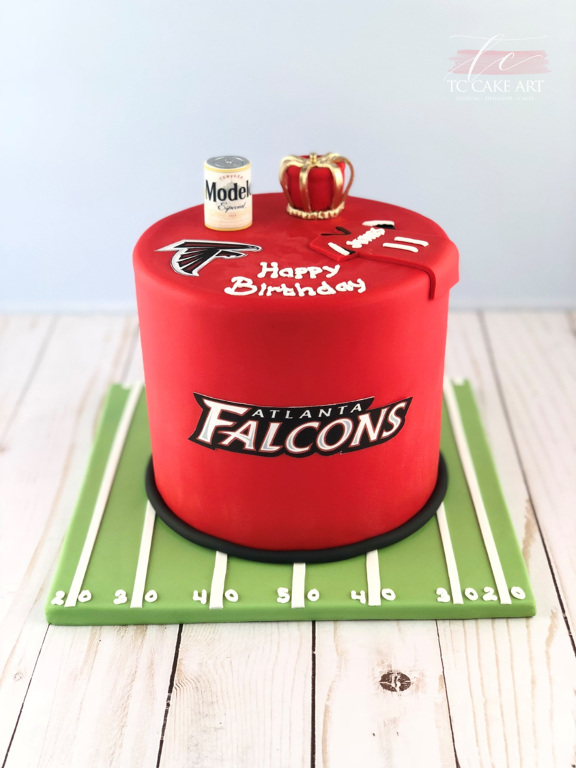 Atlanta Falcons Cake Tc Cake Art