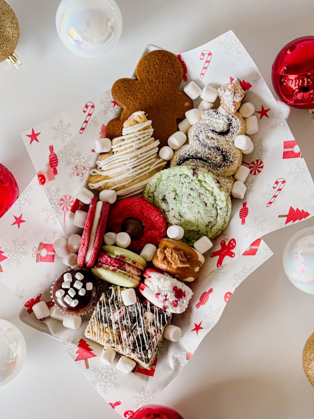 Mini Holiday Dessert Box