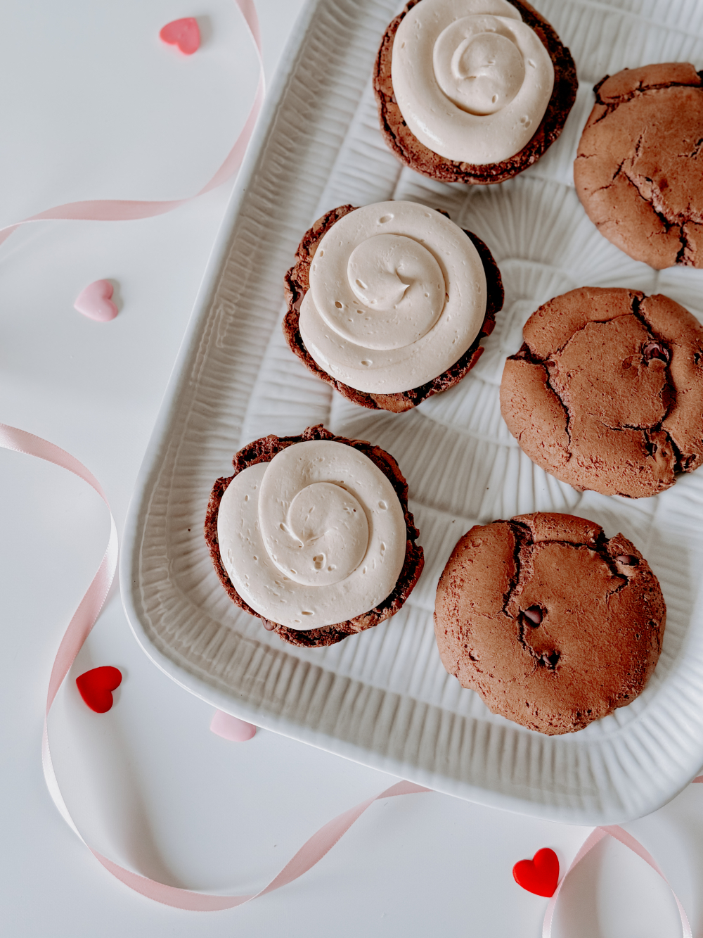 Peanut Butter Chocolate Cookie Sandwich