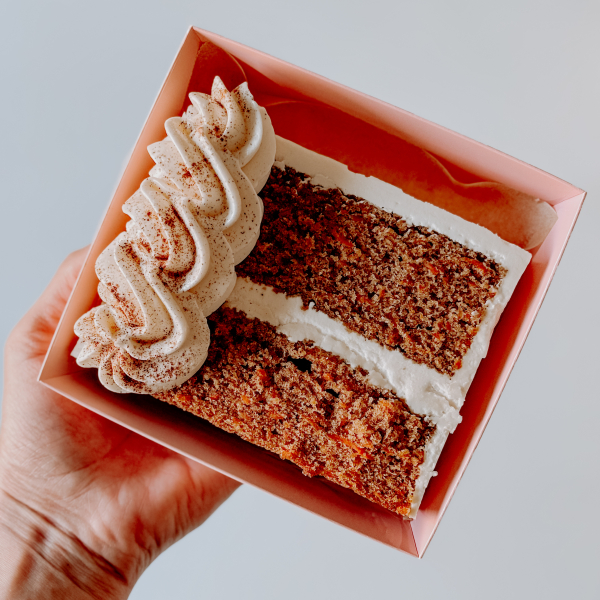 Carrot Cake Slice