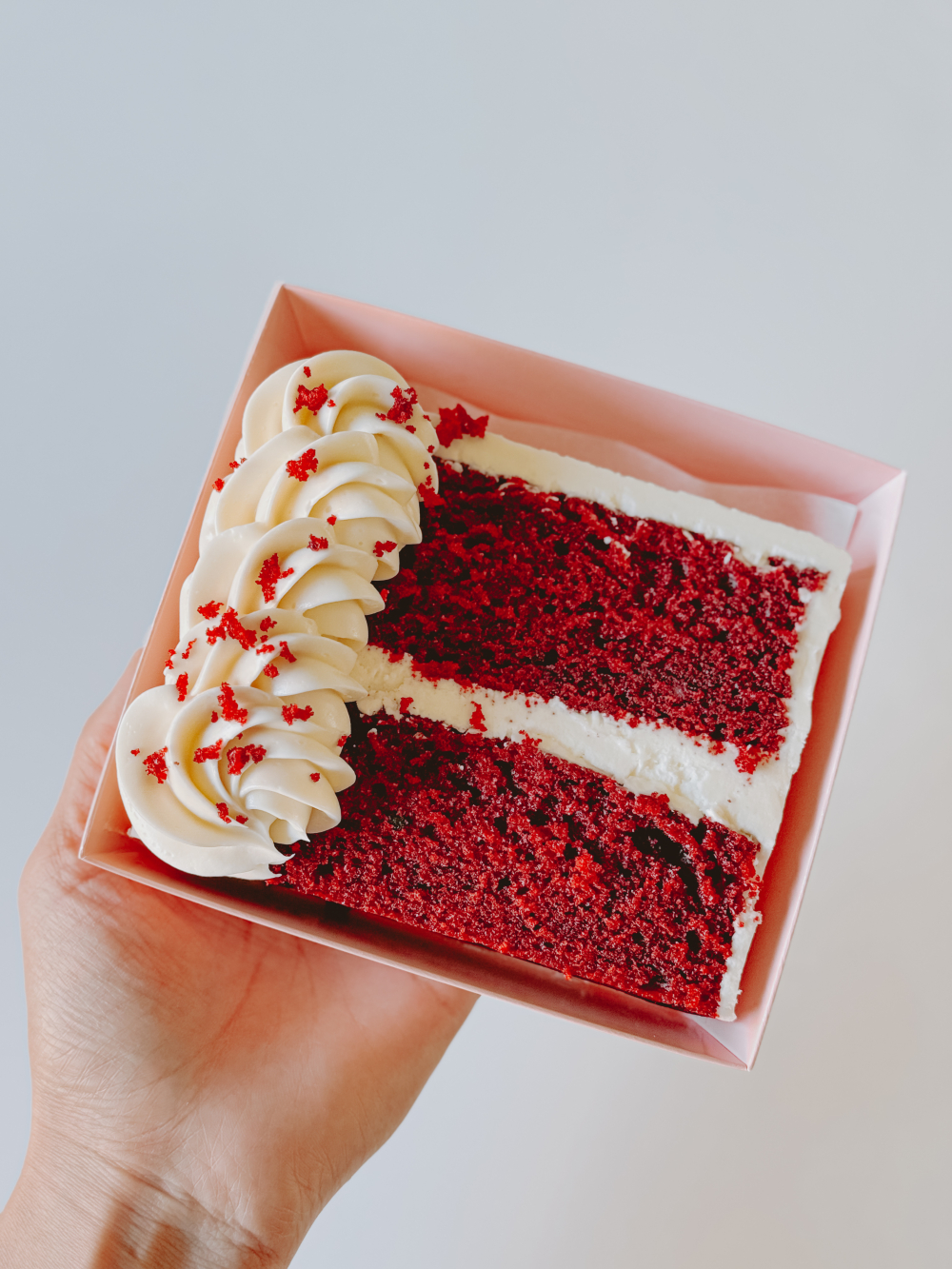 Red Velvet Cake Slice