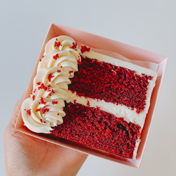 Red Velvet Cake Slice