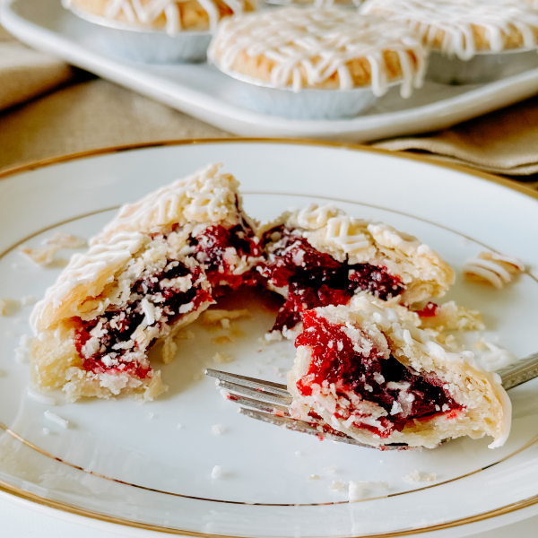 Set of 6 Mini Cherry Pies